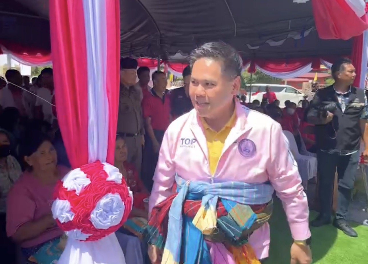 “วราวุธ” ให้กำลังใจ ชาวอู่ทอง ที่ประสบปัญหาทางสังคม ผู้สูงอายุ คนพิการ ผู้ยากไร้