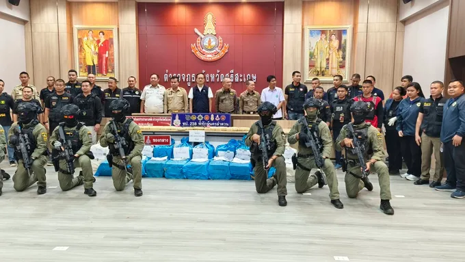 ศรีสะเกษลุยล้างบางยาเสพติด! รวบเครือข่าย 1,103 คน ยึดยาบ้าทะลุ 11.5 ล้านเม็ด