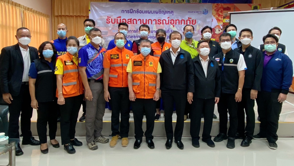 กอนช. เตรียมพร้อมรับมือฝน ปี 65 พื้นที่ภาคเหนือ ซ้อมแผนเผชิญเหตุ จ.พิษณุโลก  