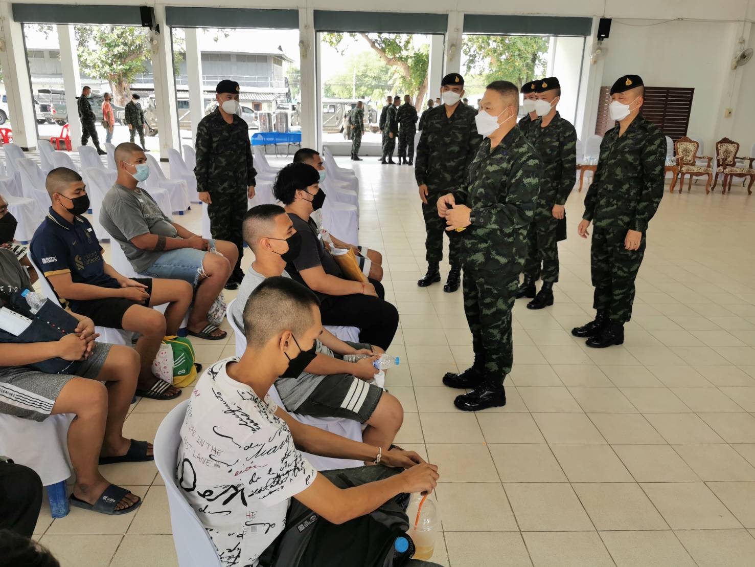 ศูนย์การบินทหารบกต้อนรับทหาร ใหม่และญาติทหารใหม่ รุ่นปี 2565 ผลัดที่ 2