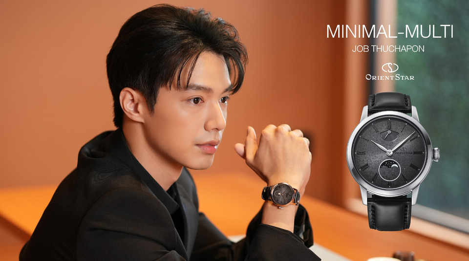 ส่องแฟชั่นสไตล์ Minimal-multi กับสองเรือนเวลา ORIENT STAR ของหนุ่มจ๊อบ ธัชพล