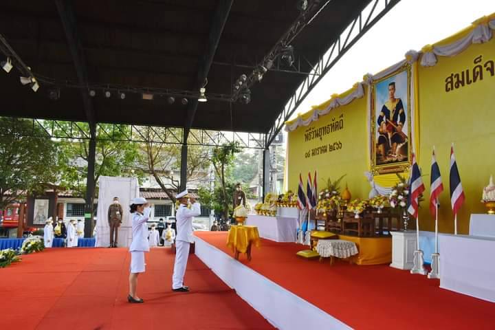 ผู้การตำรวจแพร่ร่วมงานรัฐพิธี "วันยุทธหัตถี" สมเด็จพระนเรศวรมหาราช