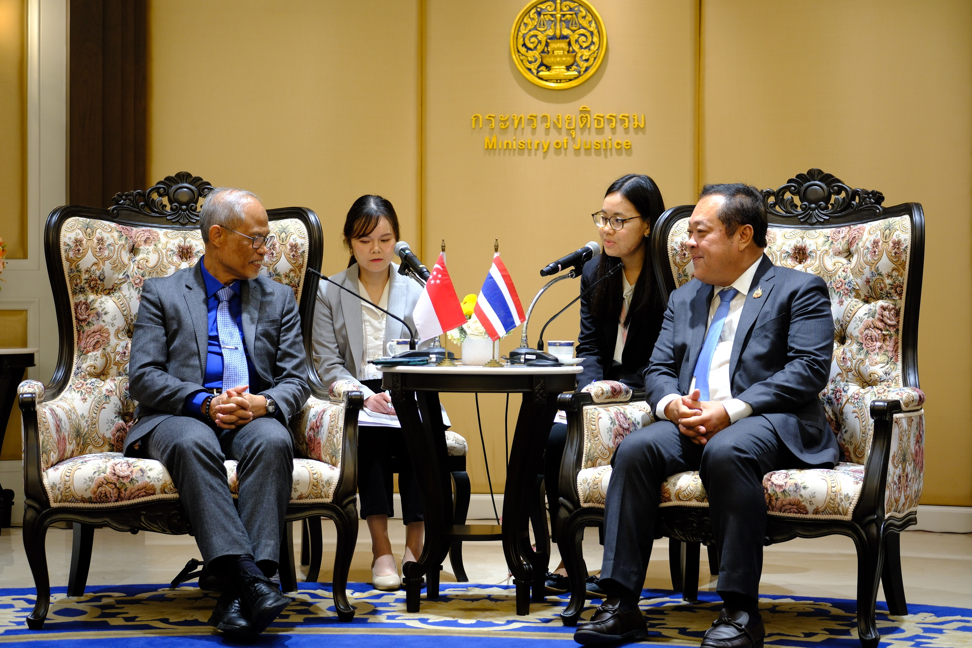 "สิงคโปร์" ชื่นชม "รมว.ทวี" ส่งเสริมสันติภาพ พัฒนาศักยภาพ ปชช.จังหวัดชายแดนภาคใต้ 