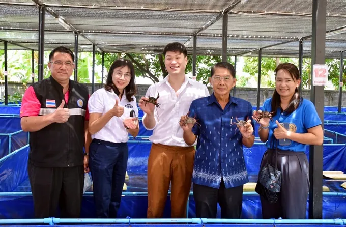 ประมง ลุยสร้างมาตรฐานฟาร์มปูนา ประเดิมมอบ “GAP มกษ. 7436 ปูนา” รายแรกในกรุงเทพฯ