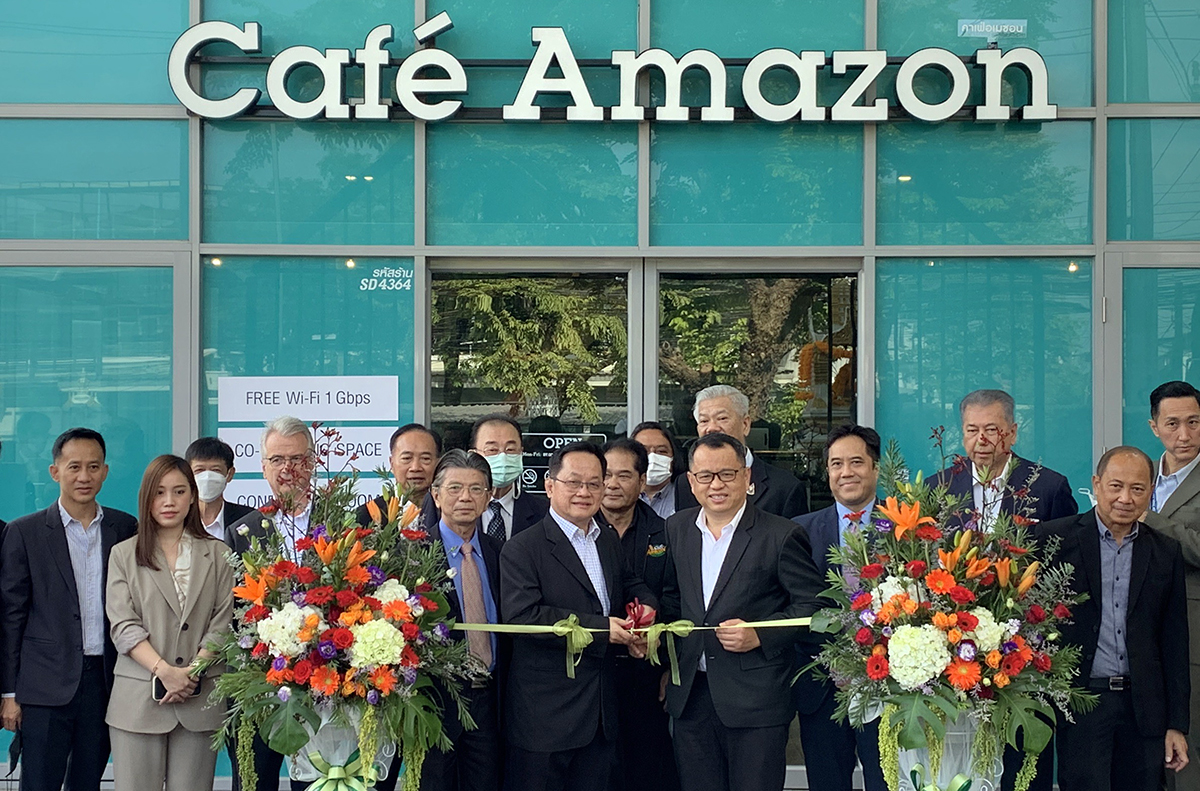  PLANET จับมือ OR ยกระดับ Café Amazon เปิดสาขาต้นแบบ สุดล้ำด้านเทคโนโลยี รองรับไลฟ์สไตล์ใหม่ยุคดิจิทัล