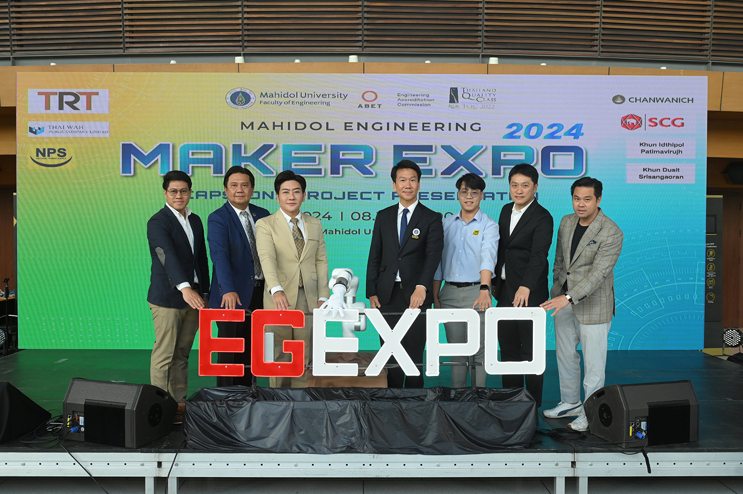 Mahidol Engineering Maker Expo 2024 เปิดเวทีโชว์สุดยอดผลงานคิดค้นสร้างสรรค์วิศวกรรม 5 คลัสเตอร์จากเมกเกอร์คนรุ่นใหม่