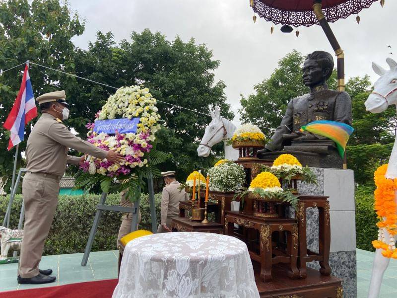 พ่อเมืองแพร่วางพวงมาลาสดุดีวีรกรรมพระยาไชยบูรณ์ 