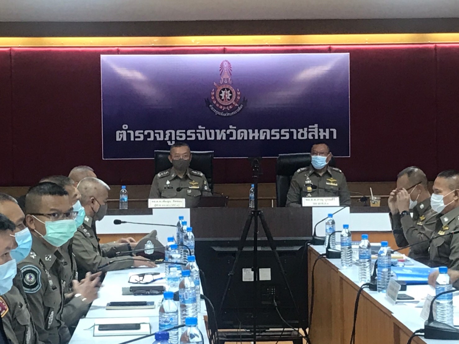 ผู้ช่วยเพิ่มพูน ตรวจเยี่ยมตำรวจโคราชเพิ่มประสิทธิภาพป้องกันอาชญากรรมและยกระดับการให้บริการประชาชน 