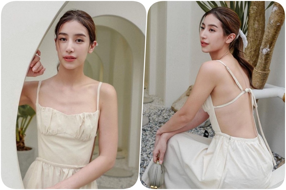 "มิ้นต์ ชาลิดา" เสิร์ฟความน่ารักแอบแซ่บเบาๆ ผ่านเดรสสายเดี่ยว