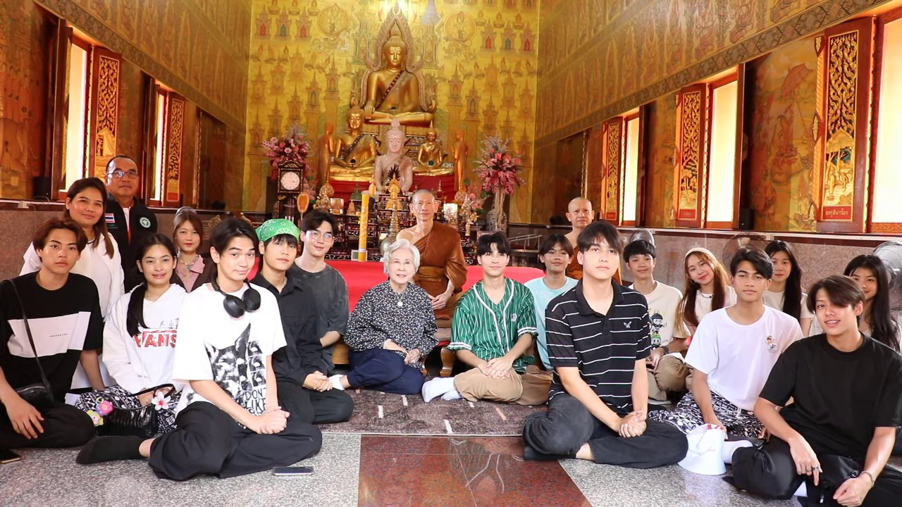 หม่อมหลวงยุพดีเยือนวัดถ้ำพรุตะเคียนกราบสรีระสังขาร"หลวงพ่อโปร่ง"