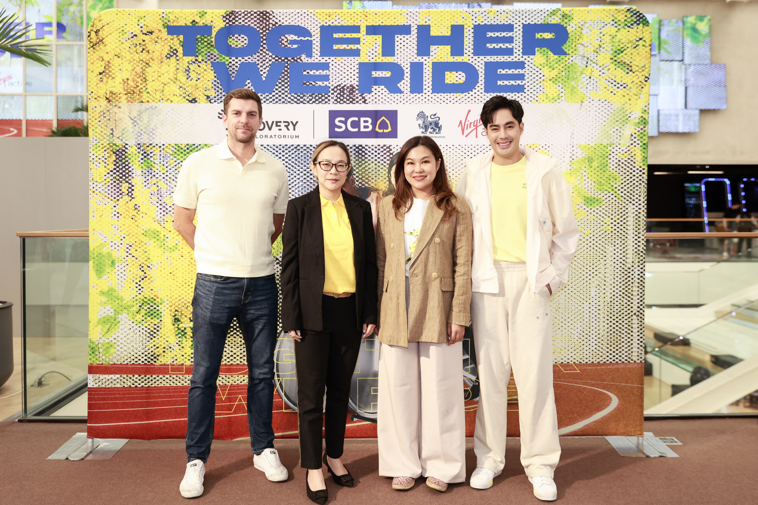 สยามดิสคัฟเวอรี่ ร่วมกับ เวอร์จิ้น แอ็คทีฟ จัด “TOGETHER WE RIDE” ชวนปั่นจักรยานเพื่อสุขภาพ
