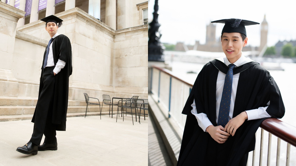 “บิวกิ้น พุฒิพงศ์” คว้าปริญญาโท University College London (UCL) ณ กรุงลอนดอน ประเทศอังกฤษ
