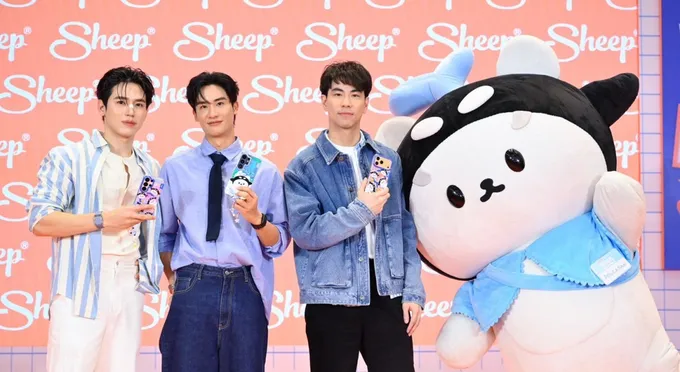 POLCASAN เข้าห้องเรียนสุดคิวท์ เปิดตัว SHEEP × POLCASAN อุนย่า อุนยาย เจ่เจ้ แห่เช็คชื่อแน่นงาน กรี๊ดสนั่นห้าง