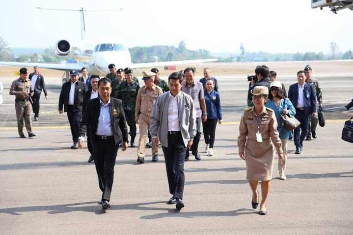 "ปานปรีย์"พร้อม"อนุทิน-สุทิน"ลงพื้นที่แม่สอดติดตามสถานการณ์ชายแดนเนื่องจากเหตุสู้รบในเมียนมา   