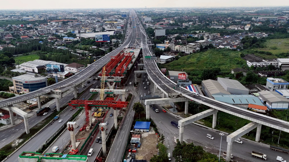 กทพ. แจ้งเบี่ยเส้นทางยกระดับ M82 (ฝั่งขาเข้า) ติดตั้งชิ้นส่วนสะพานต่างระดับบางขุนเทียน 23 - 31 พ.ค.69