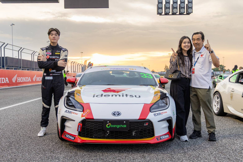 "เจ้าหนูเรียว" วงศพัทธ์ นักแข่งรถวัย​ 18 ปี​ ควบรถคู่ใจ ฟอร์มแรงต่อเนื่อง คว้าที่​ 1​ สองเรซติด ศึก Bangchak Eighty-Six Challenge