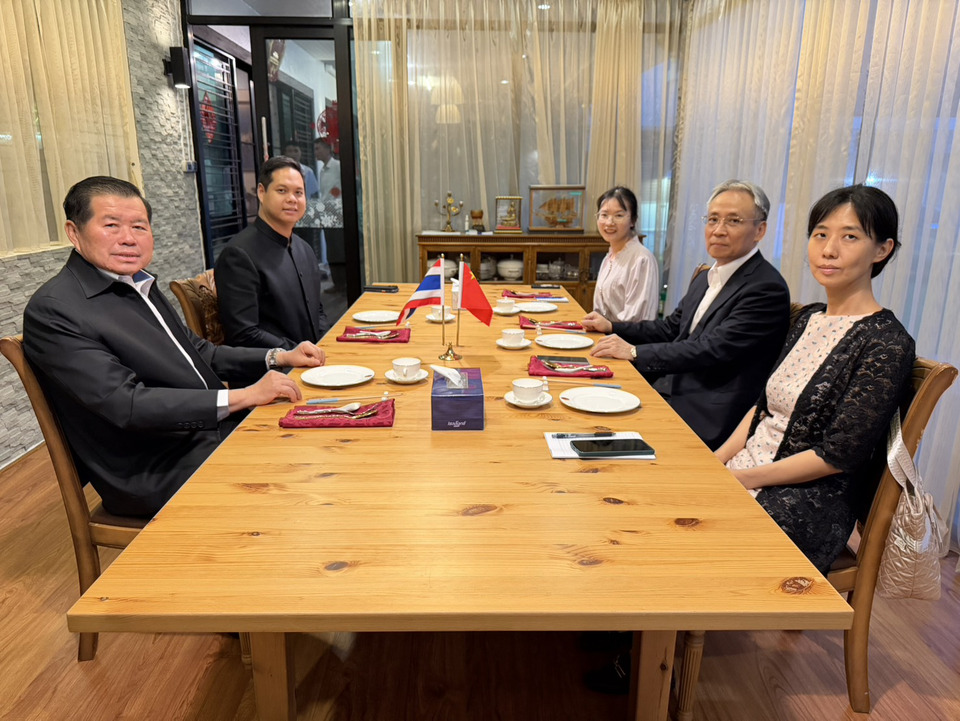 “นิพนธ์–สรรเพชญ” เข้าพบกงสุลใหญ่จีนสงขลา หารือความร่วมมือการลงทุน–ท่องเที่ยว–ส่งออกเกษตรไทยสู่ตลาดจีน