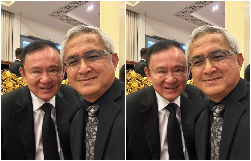 "ทักษิณ" อารมณ์ดี! ก่อแก้วเผยภาพเซลฟี่คู่ ครั้งแรกหลังพ้นอิสรภาพ ลั่นชัด "จะแข็งแรงอยู่ต่ออีก 40 ปี"