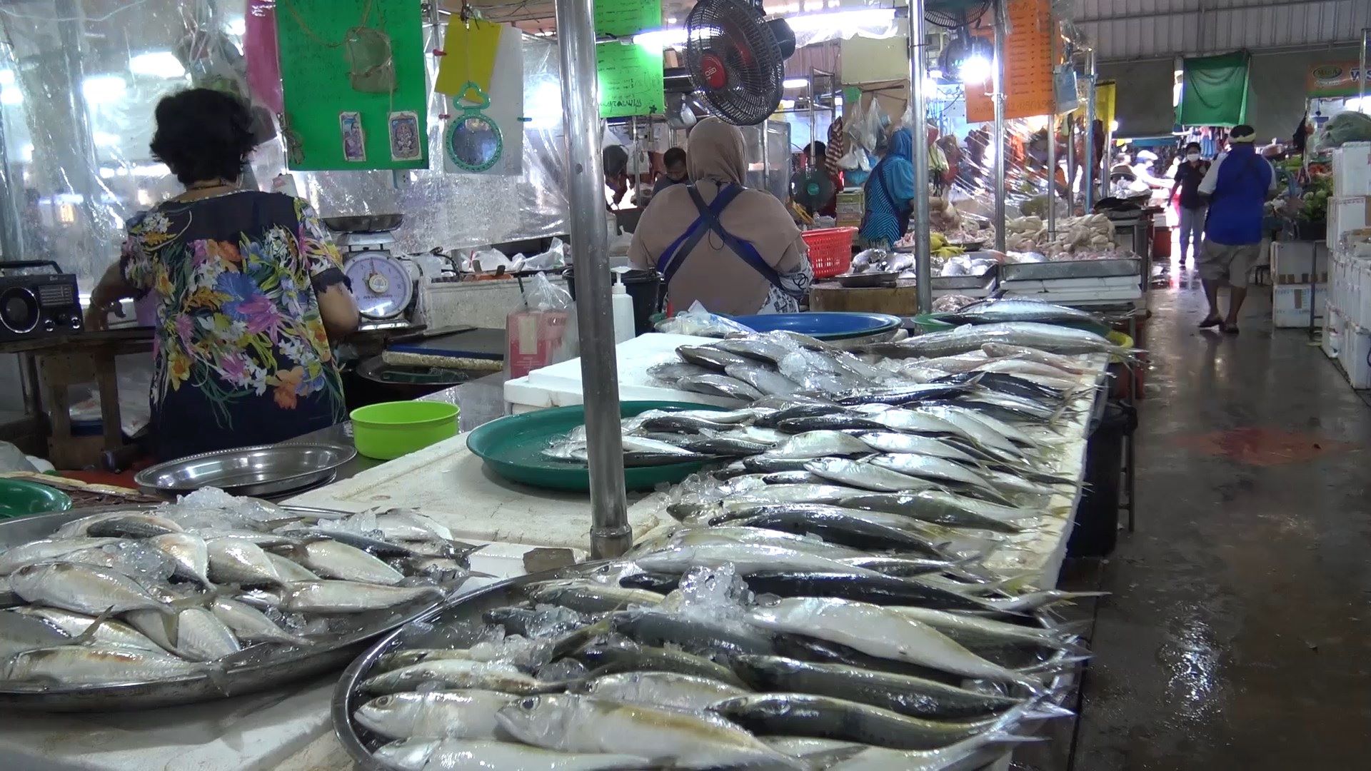 แม่ค้าตลาดสดสงขลาลดปริมาณการสั่งซื้อเนื้อสัตว์เข้ามาจำหน่ายในช่วงถือศีลกินเจ