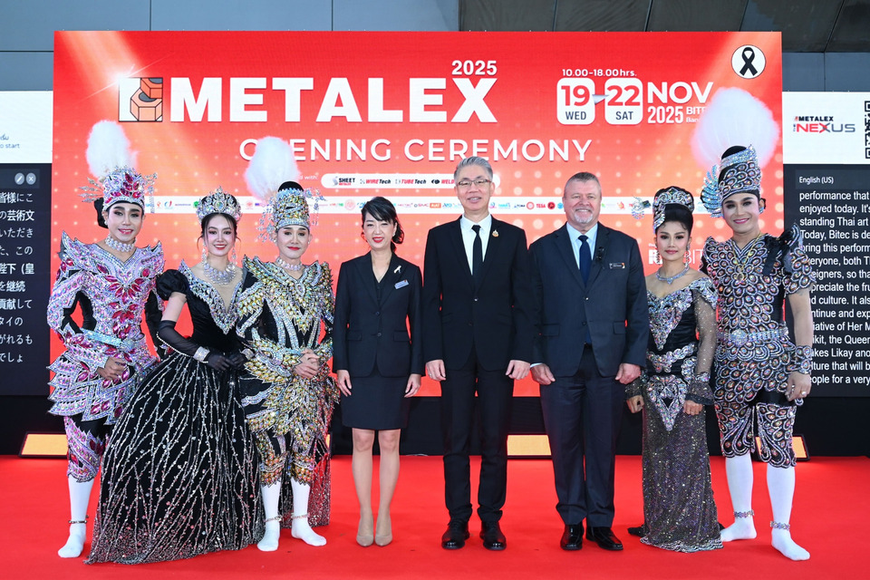 METALEX 2025 มหกรรมเครื่องจักรกลและเทคโนโลยีโลหการอันดับหนึ่งของอาเซียน 