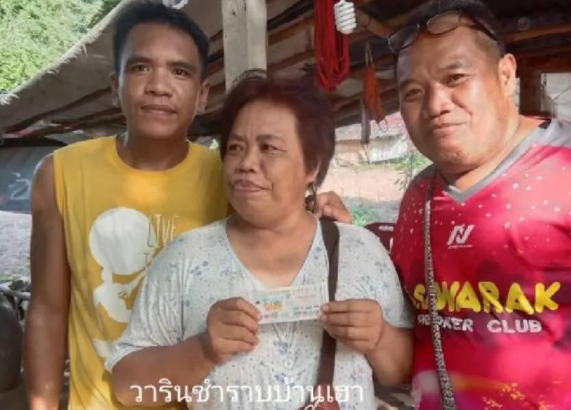 สุดเฮง! แม่ค้าส้มตำวารินชำราบถูกหวย6ล้าน