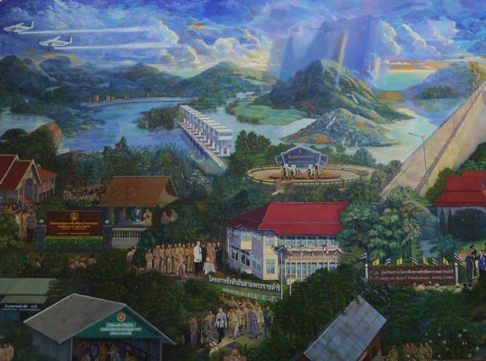 “ช่างศิลป–เพาะช่าง” ลงสีจิตรกรรมพระที่นั่งทรงธรรมเสร็จแล้ว