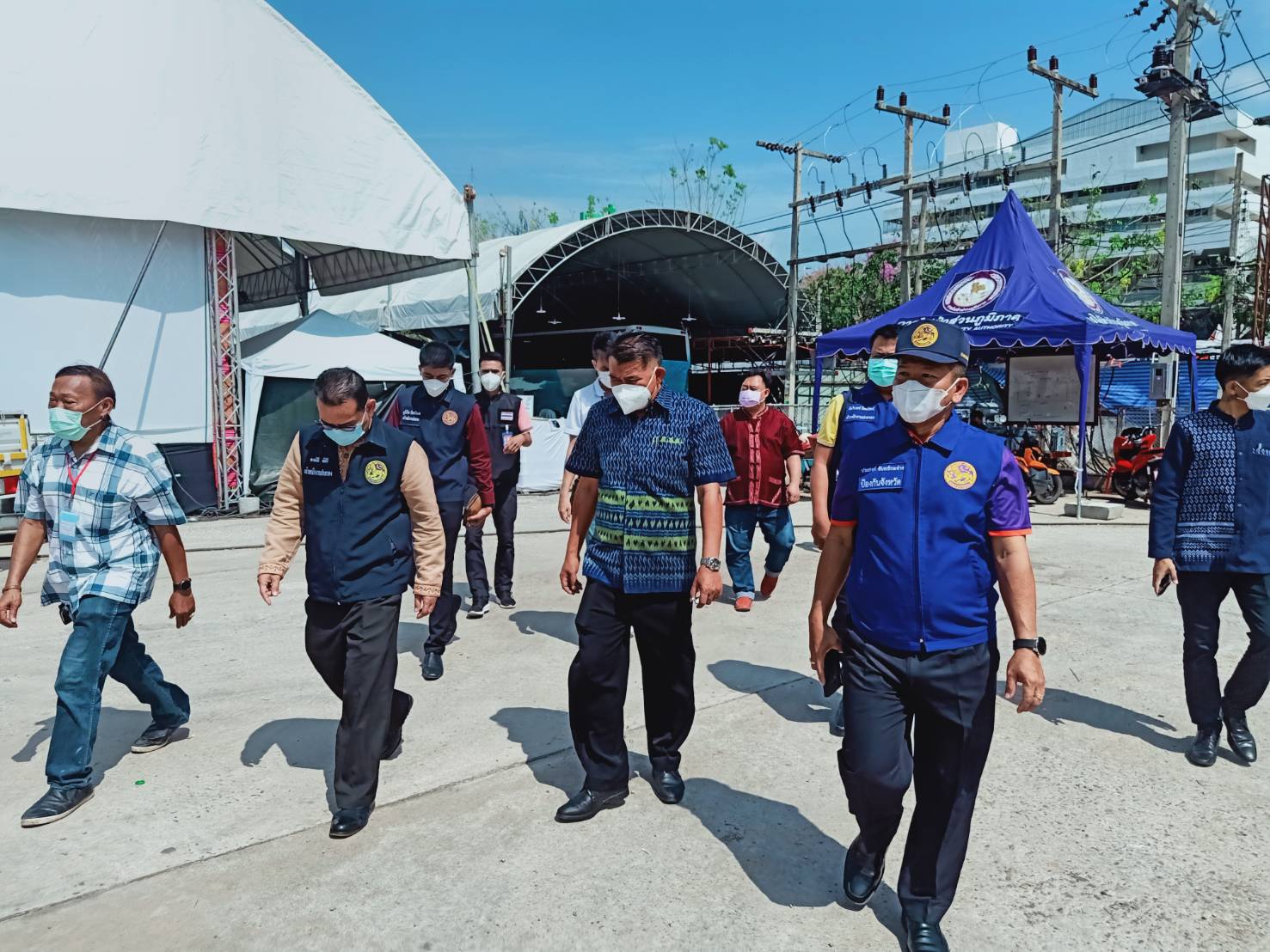 กาฬสินธุ์ตรวจสอบเครื่องเล่นในงานกาชาดขัดข้องเข้มระบบความปลอดภัย