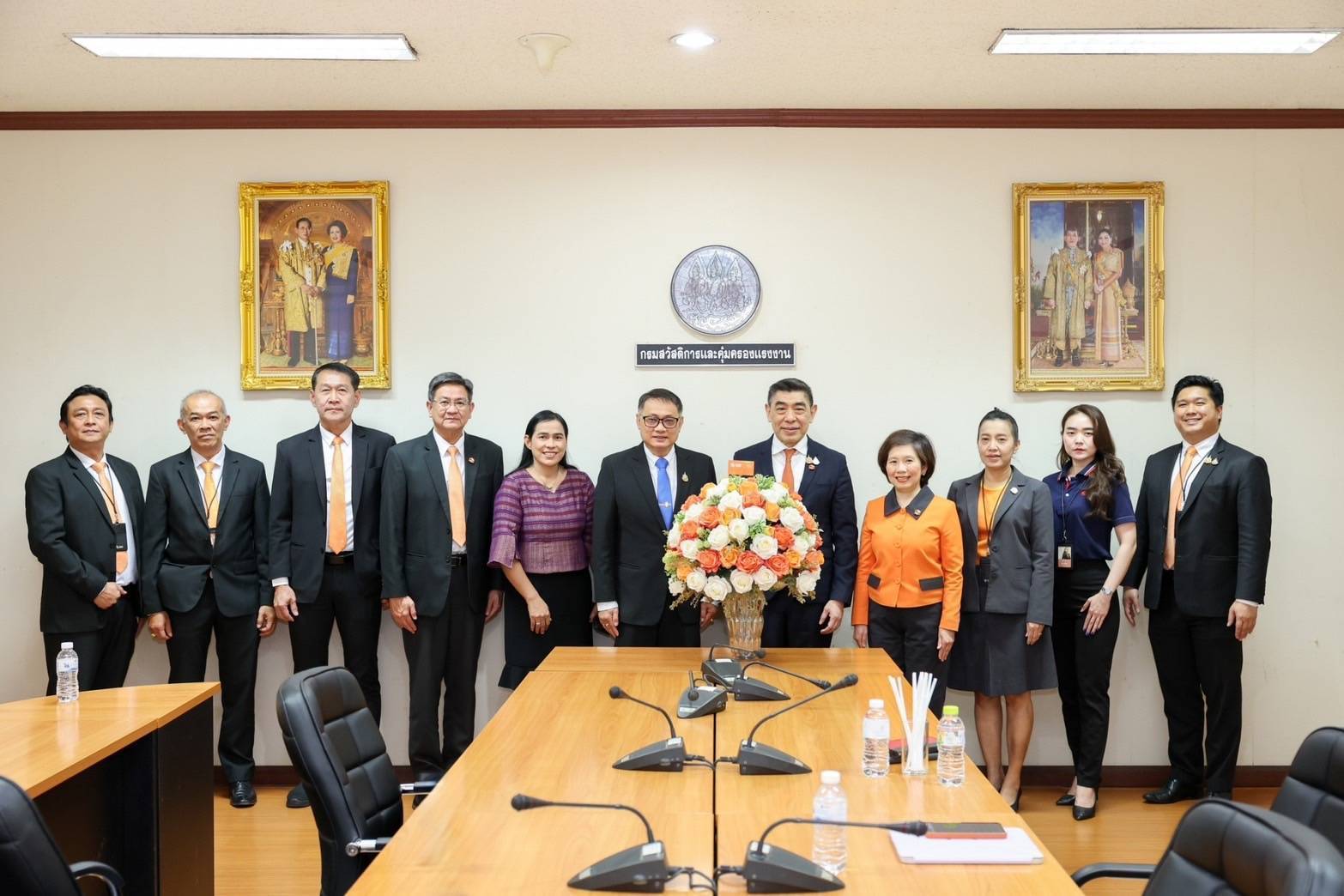 ธอส. แสดงความยินดีอธิบดีกรมสวัสดิการและคุ้มครองแรงงาน