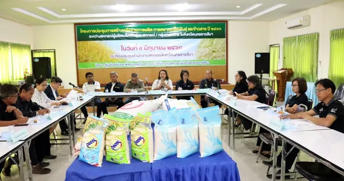 โคราช รุกสร้างเครือข่ายการผลิตและการตลาดเมล็ดพันธุ์ดี ปี 2560