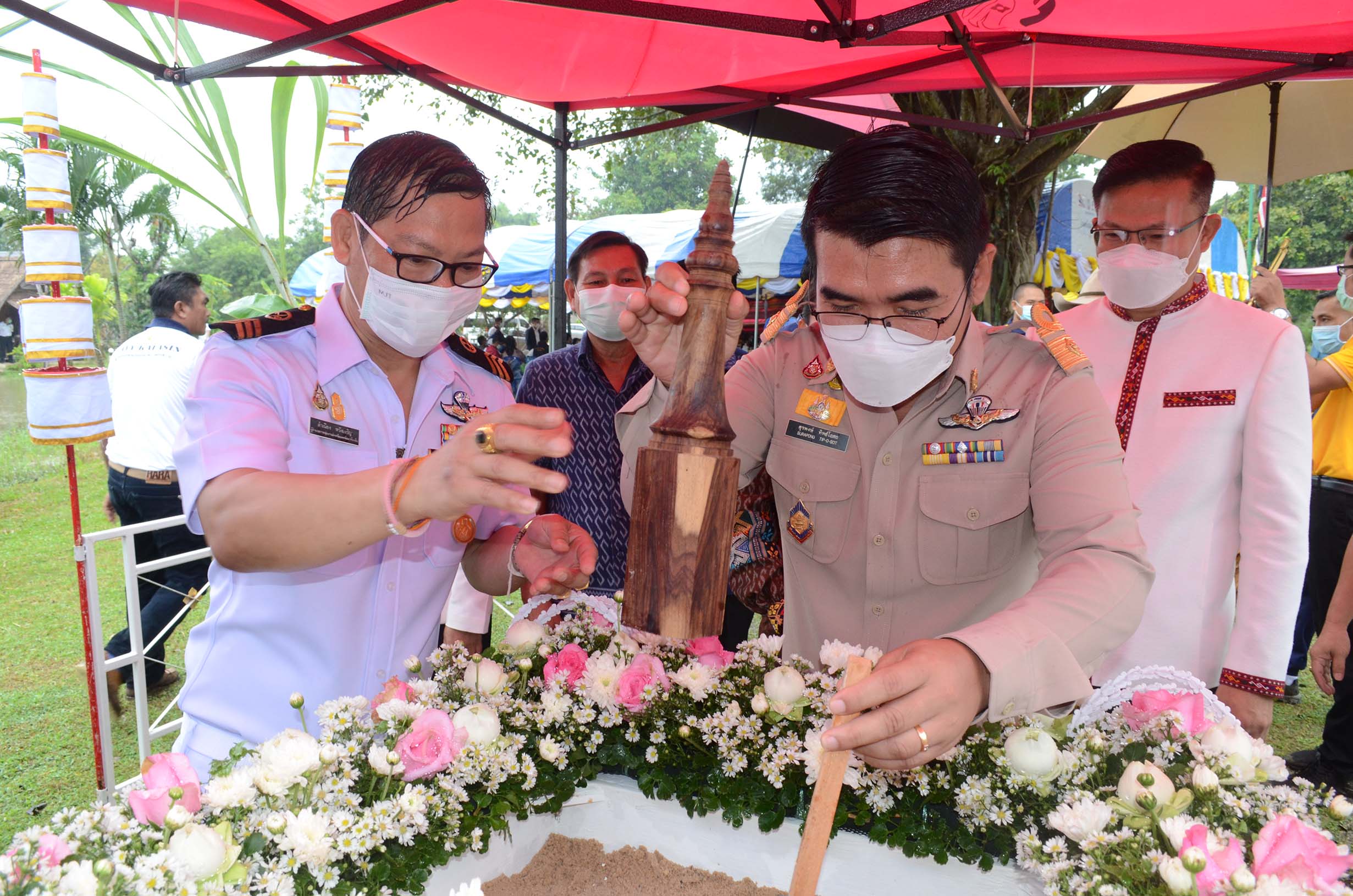 ฮือฮาเลขเด็ด!!กาฬสินธุ์วางศิลาฤกษ์ศาลกรมหลวงชุมพรฯ 