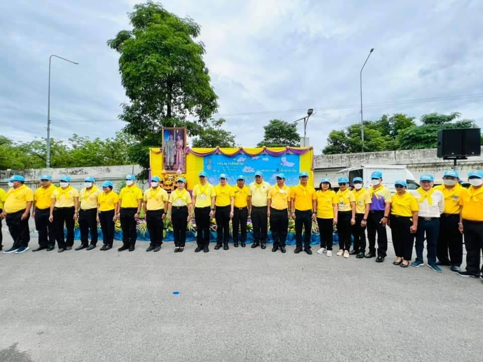 สสจ.กาญจน์ มอบหมายให้ หน.กลุ่มงานการแพทย์แผนไทย การแพทย์ทางเลือก และคณะร่วมทำกิจกรรมจิตอาสา
