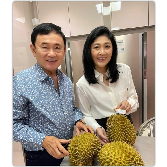 “ยิ่งลักษณ์” โพสต์โชว์ทุเรียนจากไทย พร้อมเชิญชวนอุดหนุน ผลไม้ตามฤดูกาลช่วยเกษตรกรที่ลำบาก