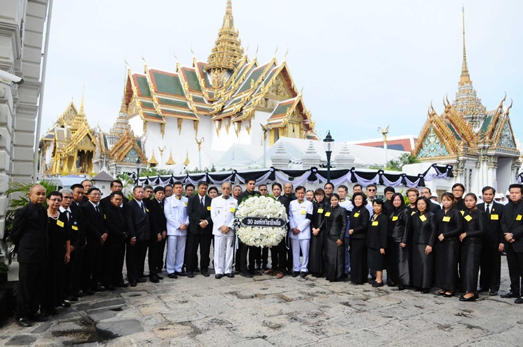 30 องค์กรสื่อร่วมเป็นเจ้าภาพการบำเพ็ญกุศลถวายพระบรมศพ ในหลวง ร.9