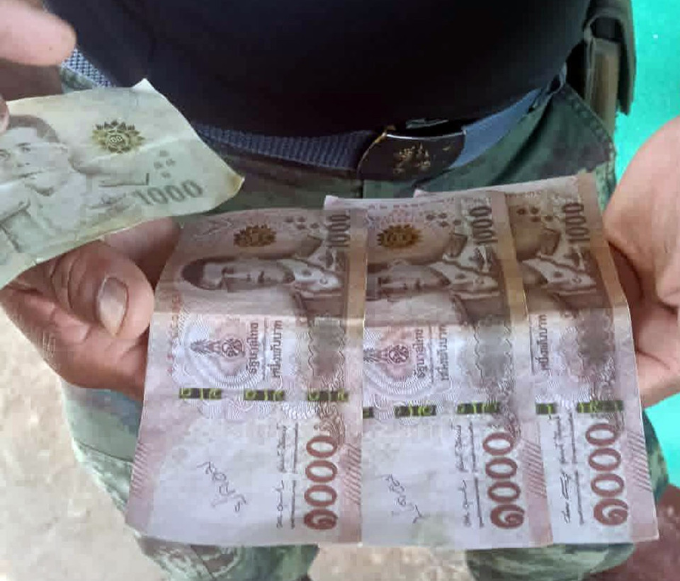 หนองคายป่วน! แบงก์ปลอมระบาดตลาดนัดไทย–ลาว แม่ค้าชาวลาวโดน 3,000 แทบร้องไห้ 