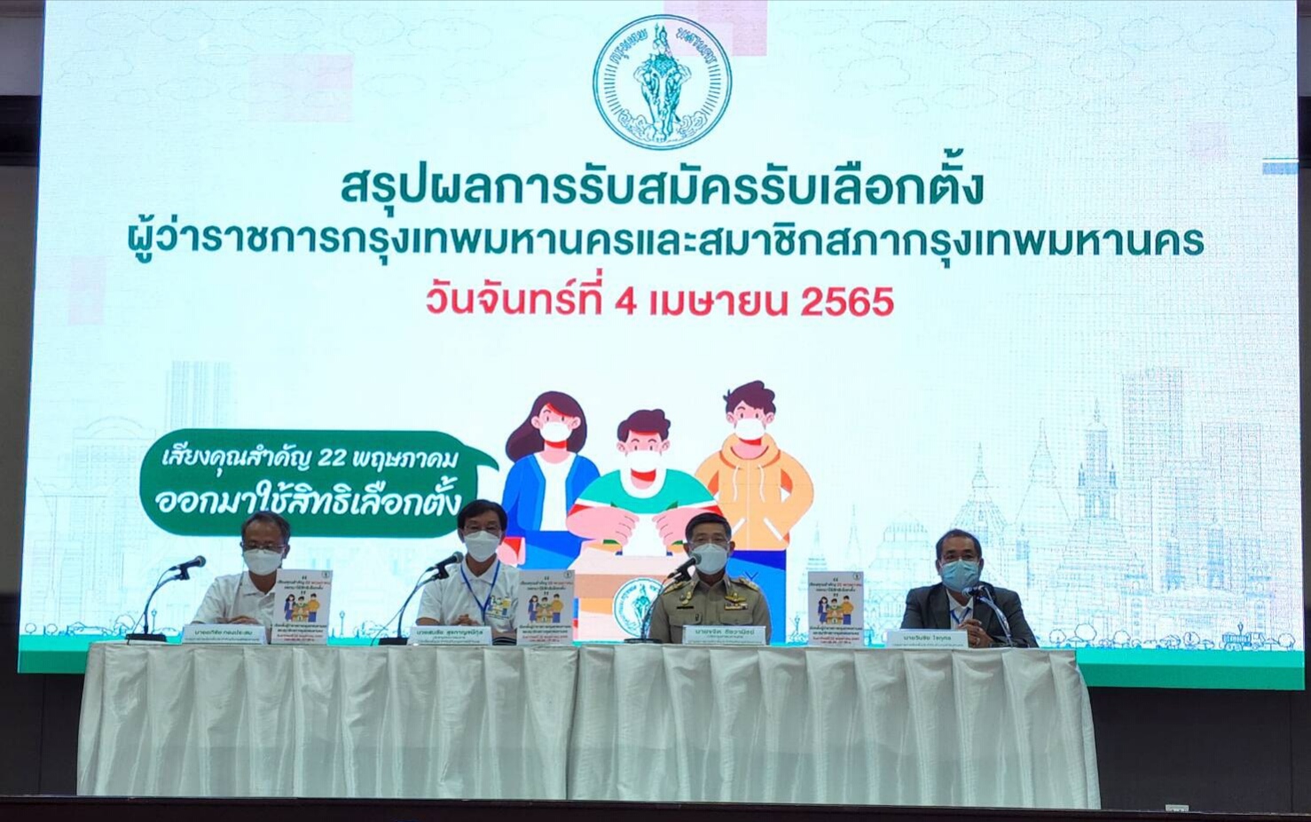 ทุบสถิติ! ยอดผู้สมัครผู้ว่ากทม.31 คน / ส.ก.382 คน 