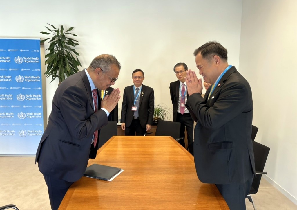 “องค์การอนามัยโลก” ชื่นชมไทย ยกเป็น “แชมป์” ด้านสาธารณสุข 