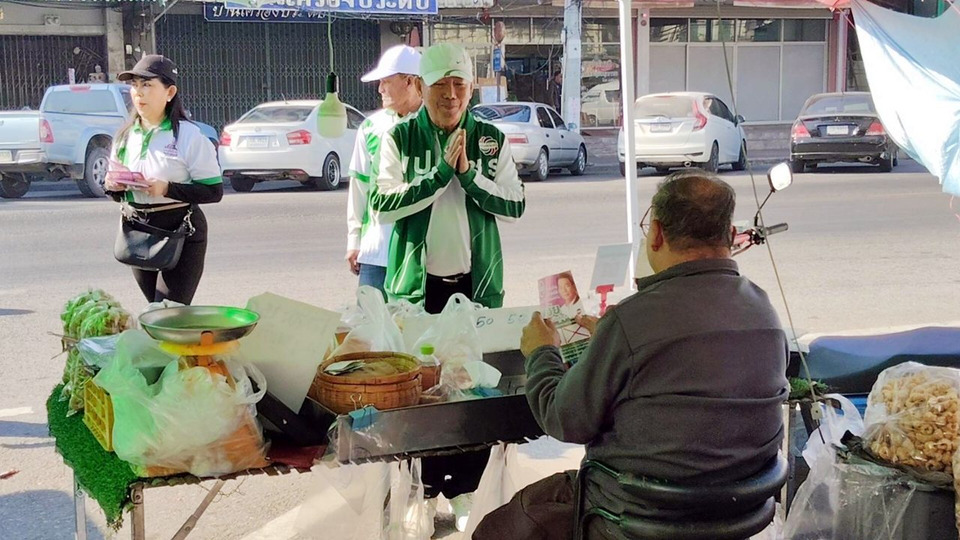 “พิชัย” ลุยหาเสียงโคกสำโรง เขต 1 ลพบุรี ถิ่นคู่แข่ง ชูสโลแกน พบง่าย เข้าถึง พึ่งพาได้