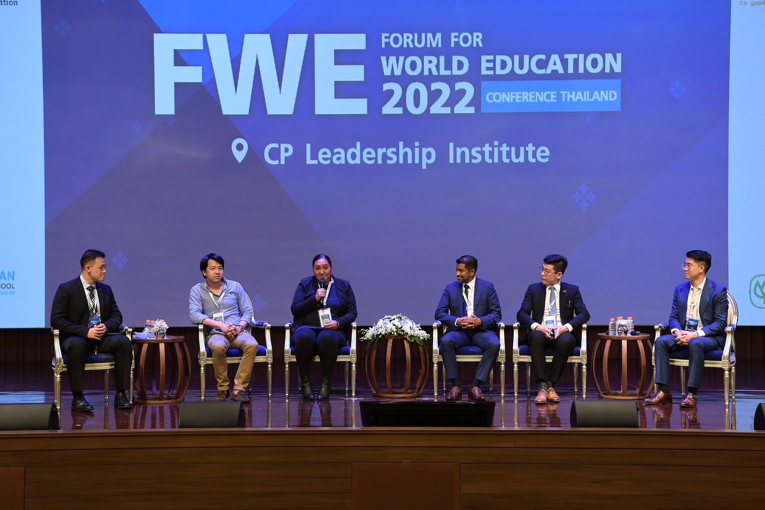 ผู้นำรุ่นใหม่สะท้อนมุมมองการศึกษาบนเวที FWE 2022 การประชุมระดับโลกด้านการศึกษาที่จัดครั้งแรกในไทย