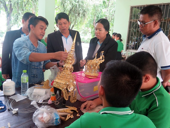 รร.ศรีสำโรงชนูปถัมภ์ เปิดเส้นทางการเรียนรู้ สู่โลกอาชีพ