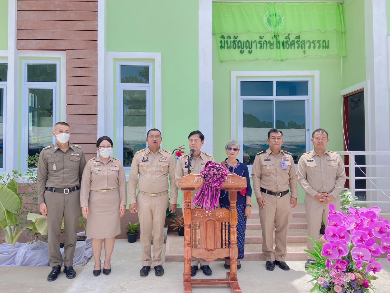 ผวจ.ศรีสะเกษเปิดโครงการมินิธัญญารักษ์บำบัดรักษาฟื้นฟูสมรรถภาพผู้ติดยาและสารเสพติดที่ไม่มีอาการทางจิต