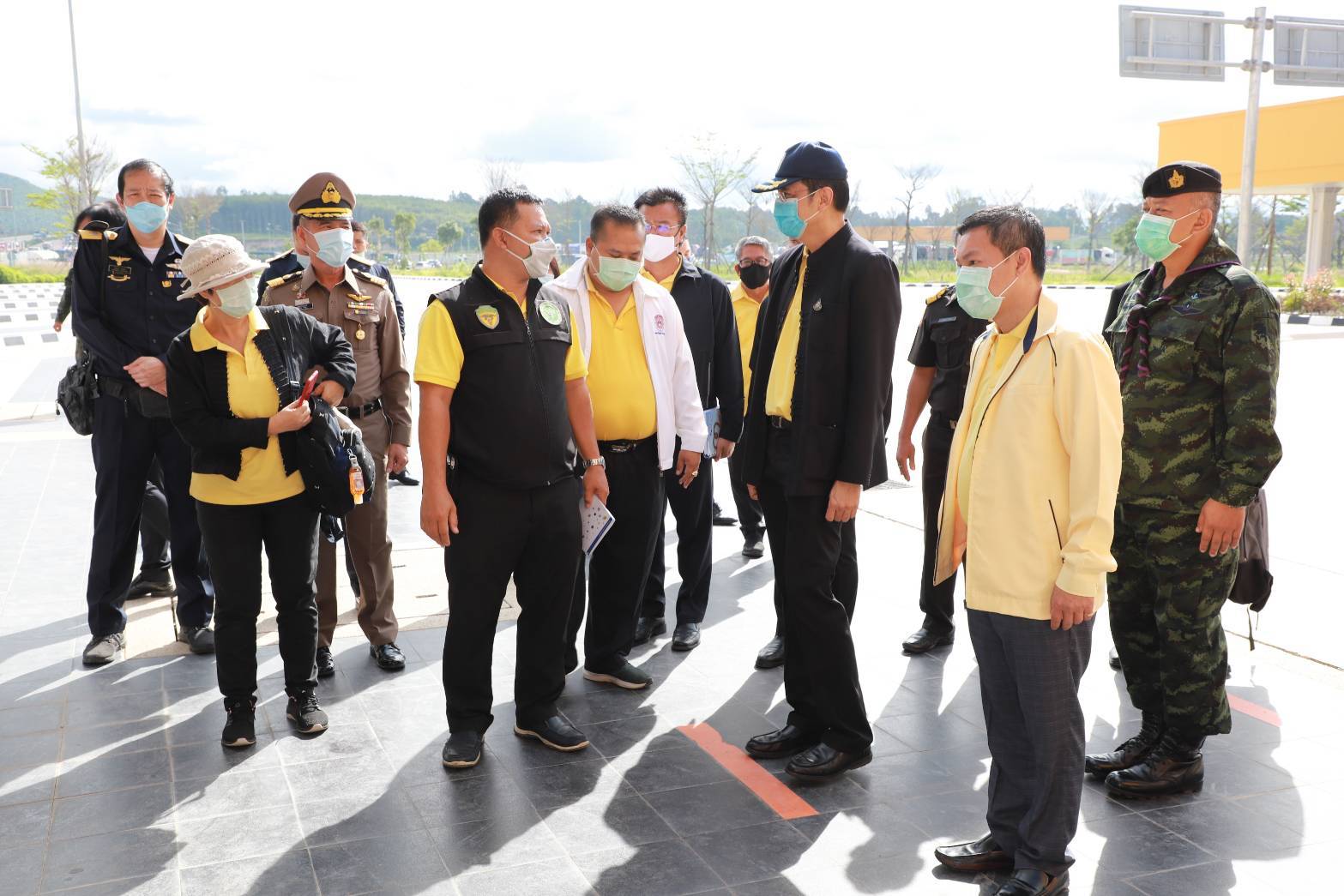 รองปลัดกระทรวงมหาดไทย ลงพื้นที่ติดตามผลการดำเนินการบริหารจัดการจุดผ่านชายแดนแม่สอด