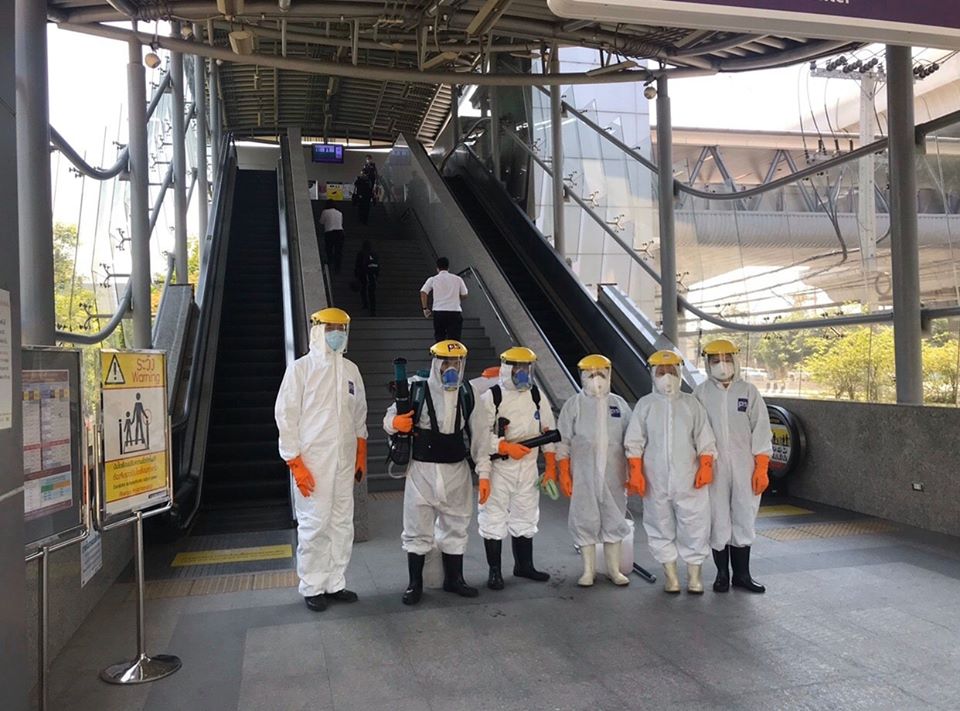 ทำความสะอาด-ฆ่าเชื้อแล้ว!  MRT สถานีศูนย์ราชการนนทบุรี เปิดให้บริการ หลังพบพนง.ติดโควิด-19  