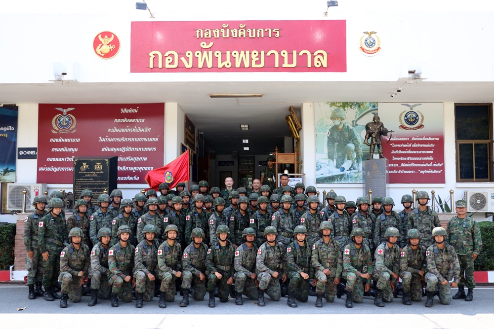 รับงูดิน รุ่น 112 สู่กองพันพยาบาลนาวิกโยธิน 