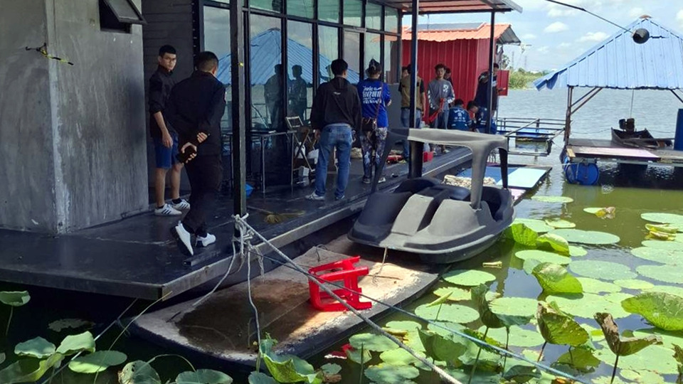 เร่งค้นหาร่างหนุ่มวัย 38 ถูกยิงยัดถังโบกปูนทิ้งบ่อน้ำ ยังไม่พบศพ