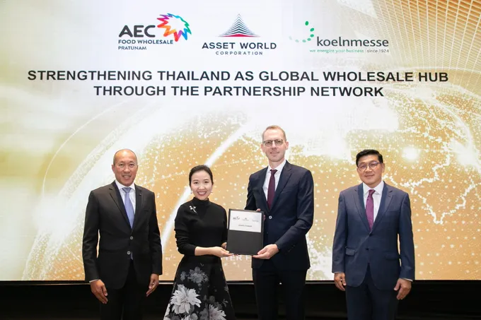 AWC จับมือ Koelnmesse ร่วมพัฒนาแพลตฟอร์มค้าส่งในรูปแบบ Omni Channel หนุนไทยสู่จุดหมายปลายทางการค้าส่งของโลก