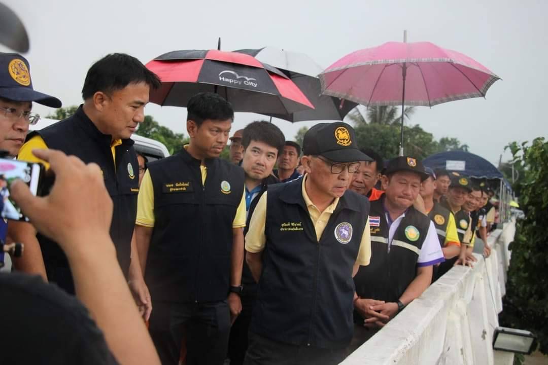 สชป.2 ติดตามสถานการณ์น้ำพื้นที่อำเภอเชียงของ ยังทรงตัว