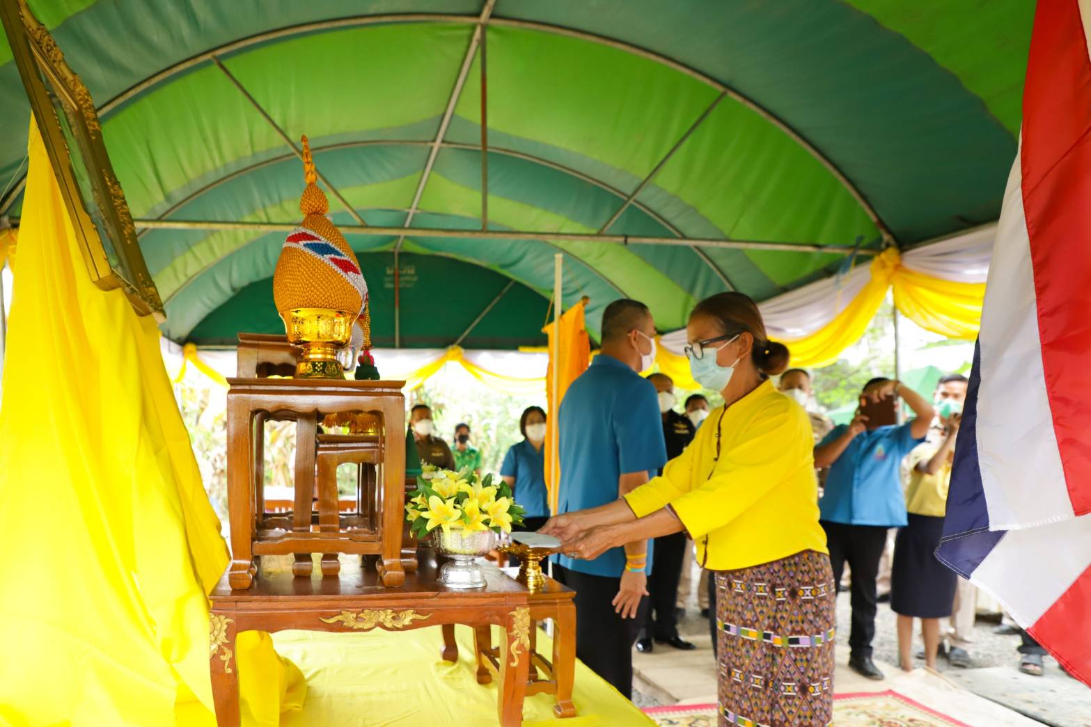 มูลนิธิราชประชานุเคราะห์ฯ มอบเงินพระราชทาน  ช่วยเหลือผู้ประสบอัคคีภัยในพื้นที่สุโขทัย