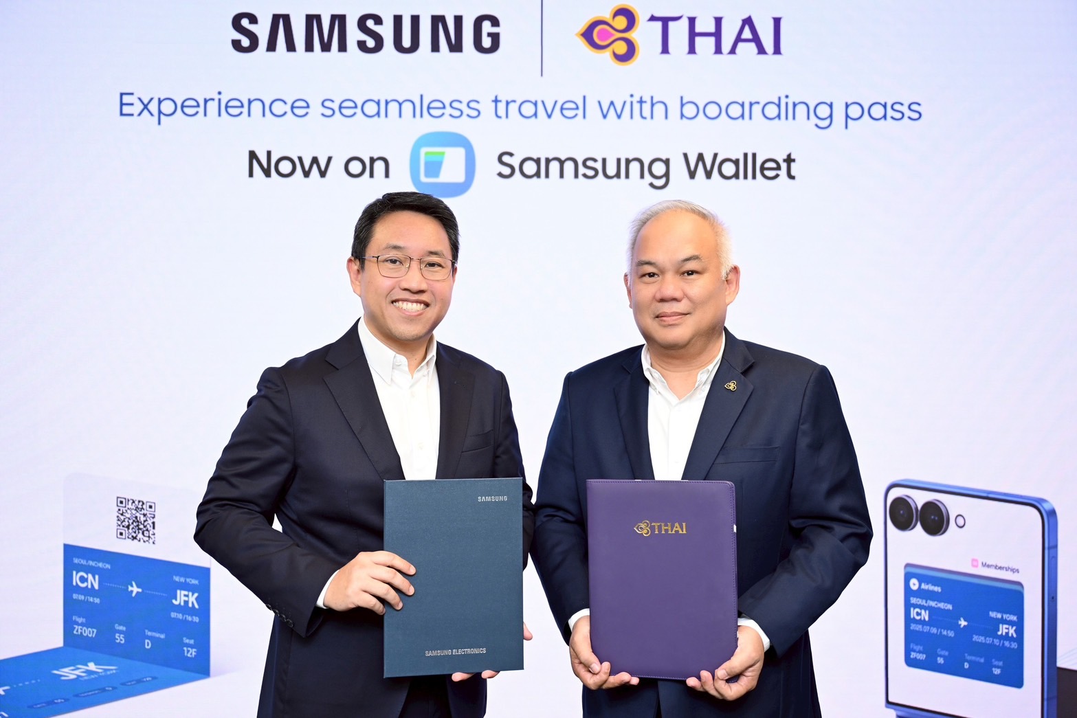 การบินไทย จับมือ ซัมซุง ยกระดับประสบการณ์การเดินทางผ่าน Samsung Wallet