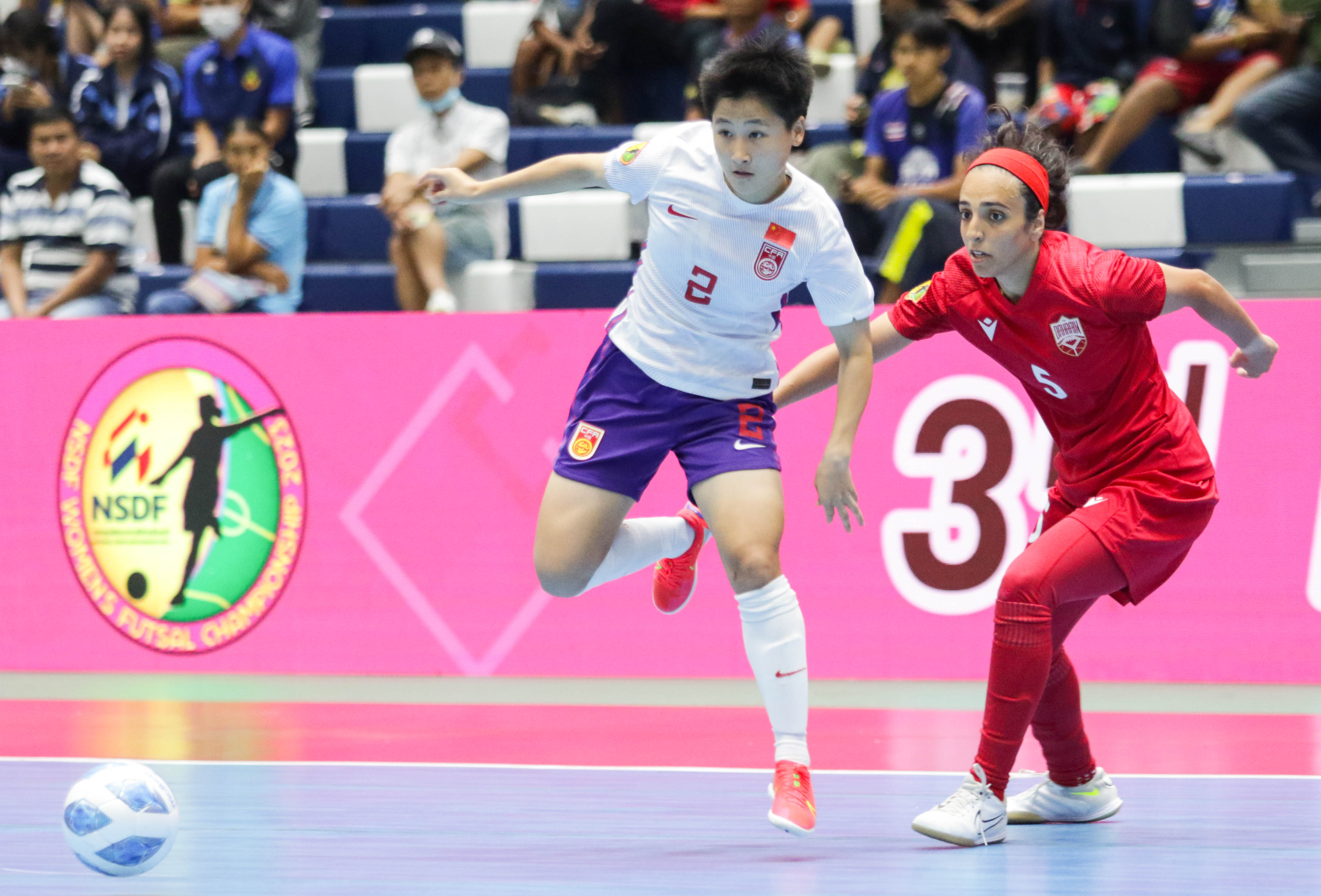 "ฟุตซอลหญิงบาห์เรน" เฉือนชนะ "ทีมชาติจีน" 2-1 คว้าที่ 3 ปิดท้ายทัวร์นาเมนต์ NSDF2023 