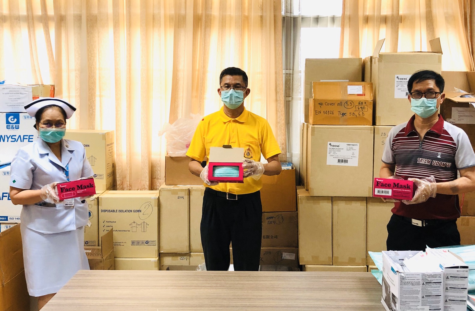 ปลัดสปน. แจงจัดสรรหน้ากากอนามัย 78 ล้านชิ้น ถึงมือ “มท.-สธ.-หน่วยงานความมั่นคง” แล้ว